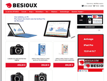 Tablet Screenshot of besioux.com